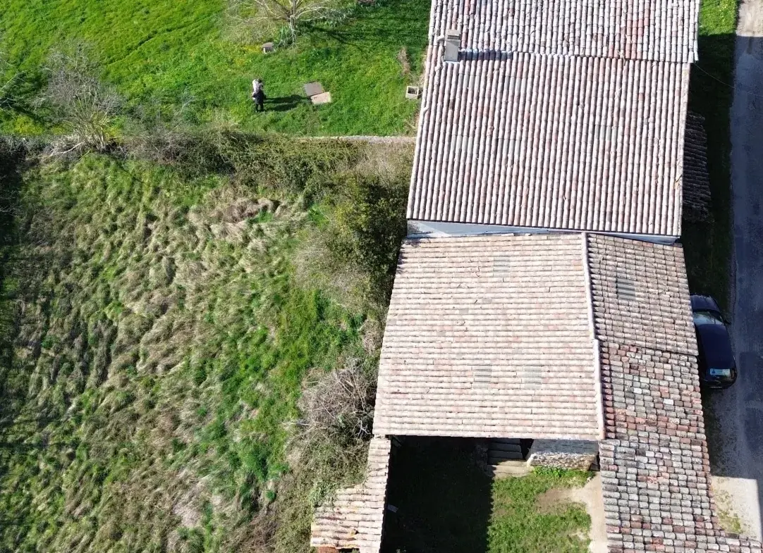 Opportunité immobilière à Champis : bâtiment à rénover avec grand terrain 