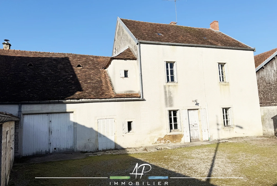 Maison ancienne à rénover à Beire-le-Châtel, proche Dijon - Opportunité unique 