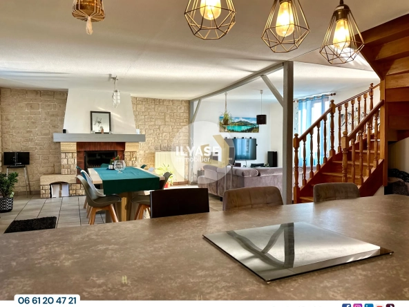 Maison de 130 m² avec piscine et garage à Allériot, proche Chalon-sur-Saône 