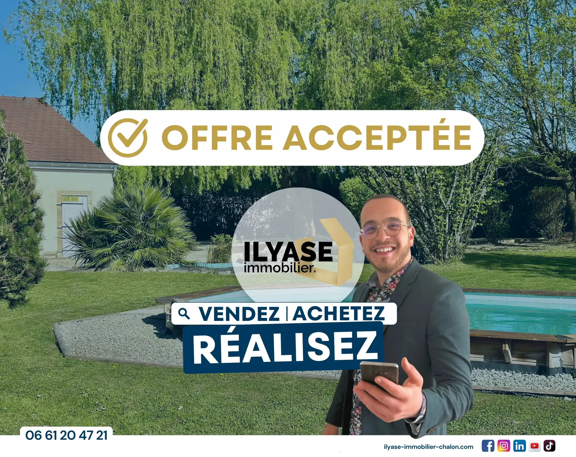 Maison de 130 m² avec piscine et garage à Allériot, proche Chalon-sur-Saône 