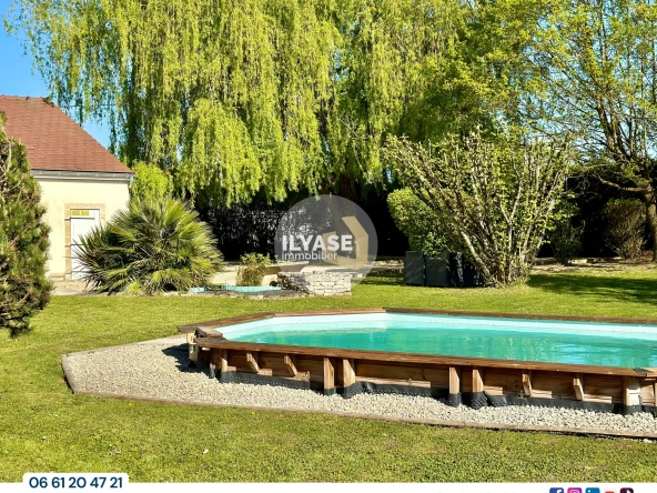 Maison de 130 m² avec piscine et garage à Allériot, proche Chalon-sur-Saône 