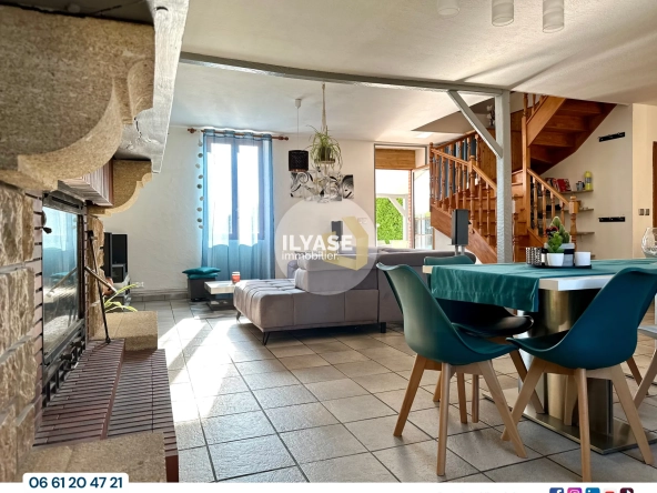 Maison de 130 m² avec piscine et garage à Allériot, proche Chalon-sur-Saône 