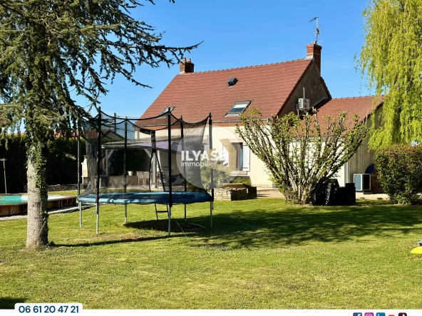Maison de 130 m² avec piscine et garage à Allériot, proche Chalon-sur-Saône 