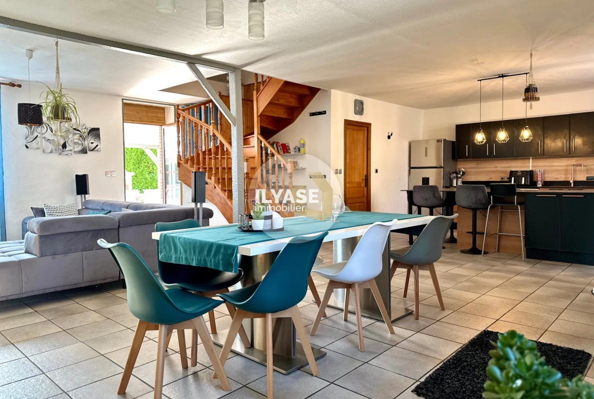 Maison de 130 m² avec piscine et garage à Allériot, proche Chalon-sur-Saône 