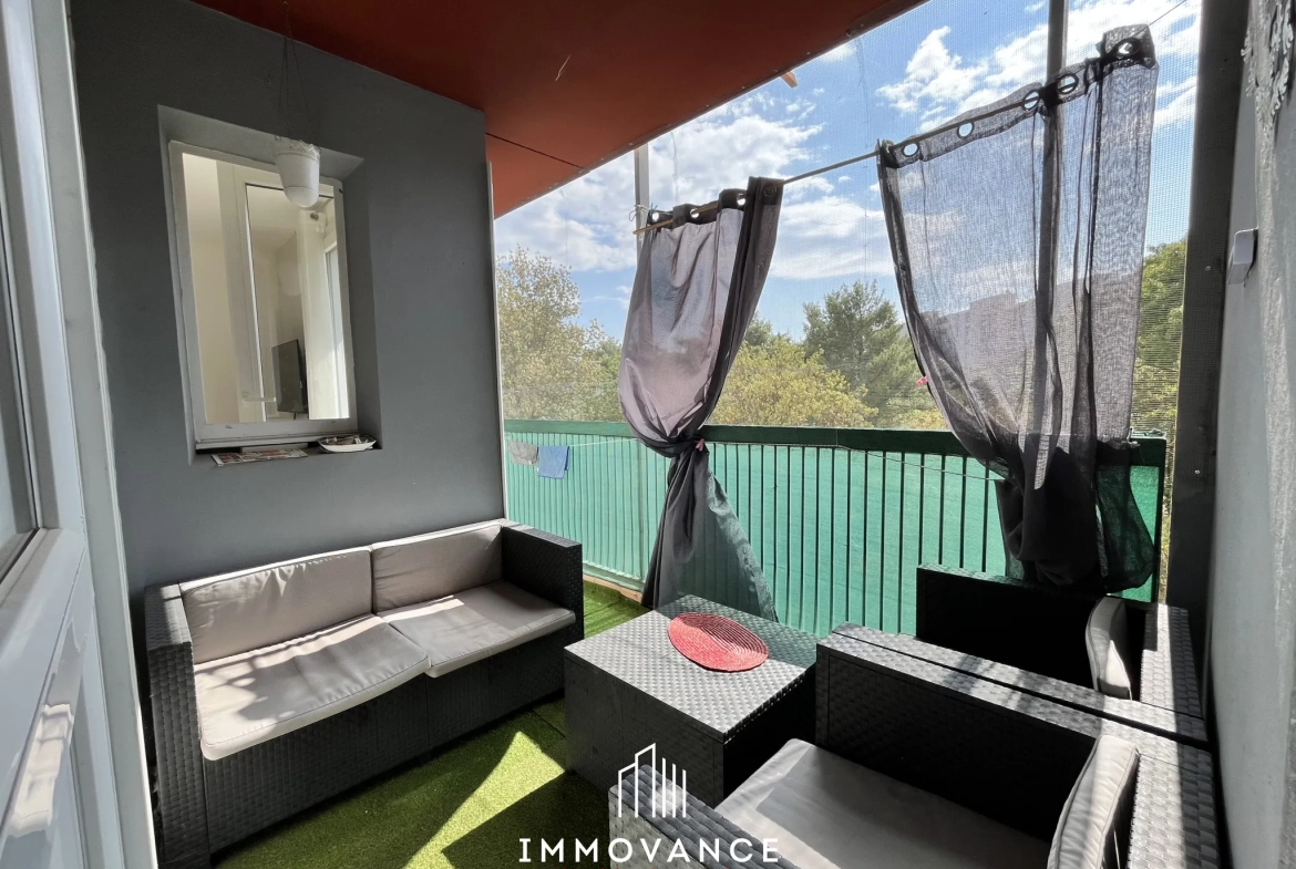 Bel appartement T3 de 60 m² avec terrasse et stationnement à Montpellier Alco/Cévennes 