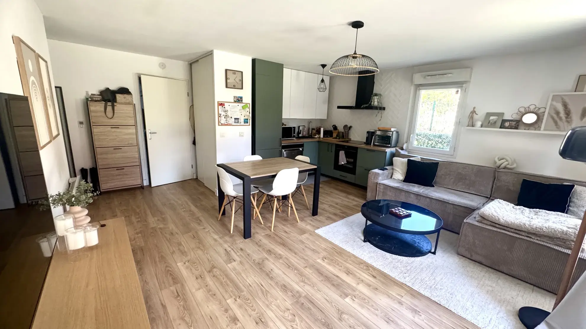 A vendre appartement T3 avec jardin privé à Mantes-la-Ville 