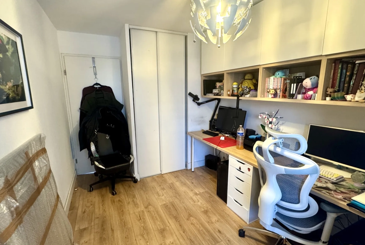 A vendre appartement T3 avec jardin privé à Mantes-la-Ville 