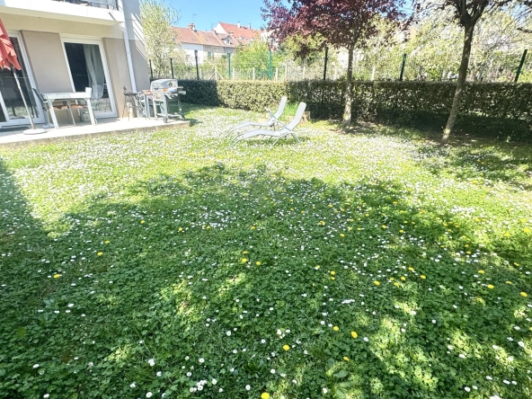 A vendre appartement T3 avec jardin privé à Mantes-la-Ville 