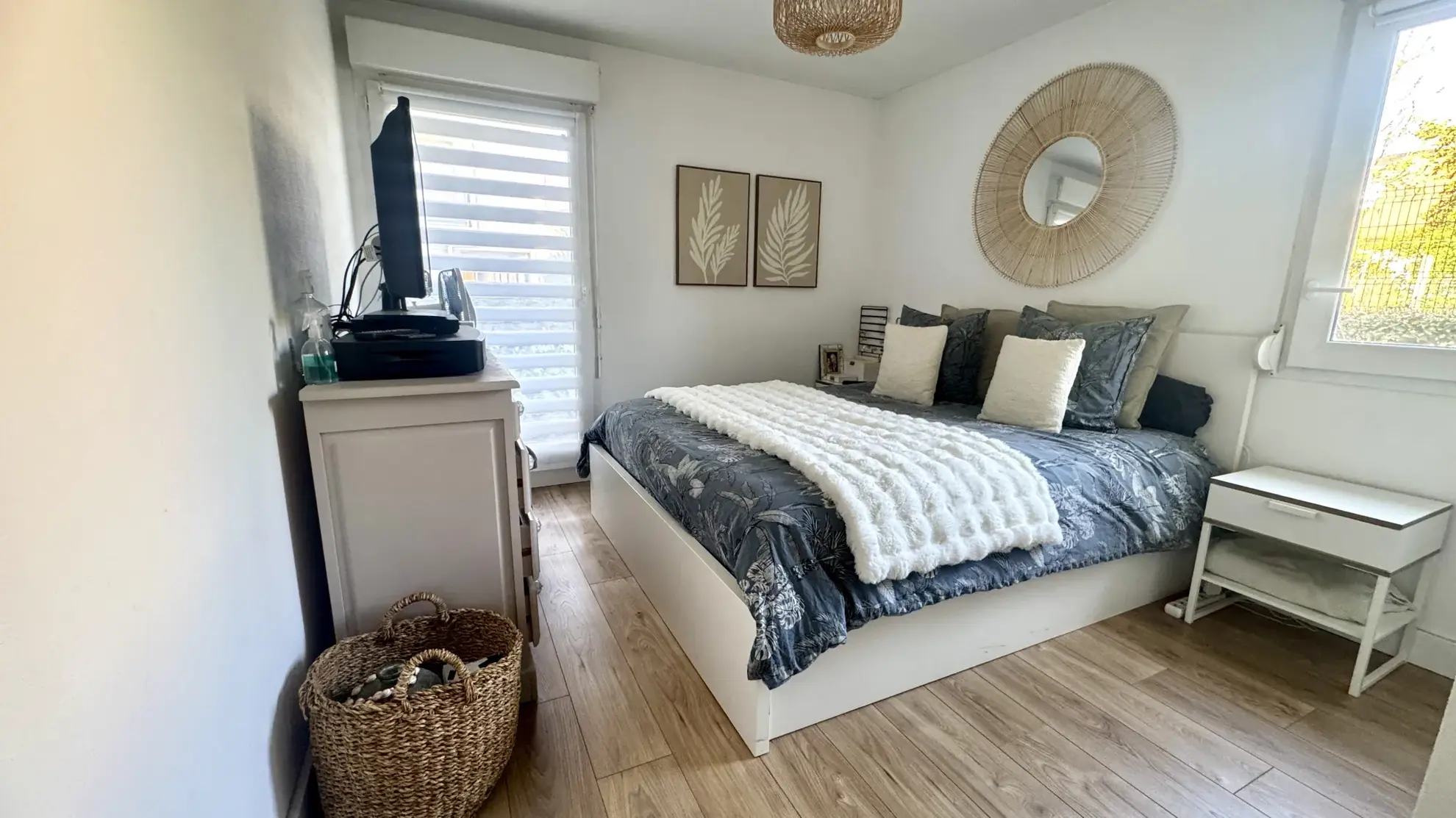 A vendre appartement T3 avec jardin privé à Mantes-la-Ville 