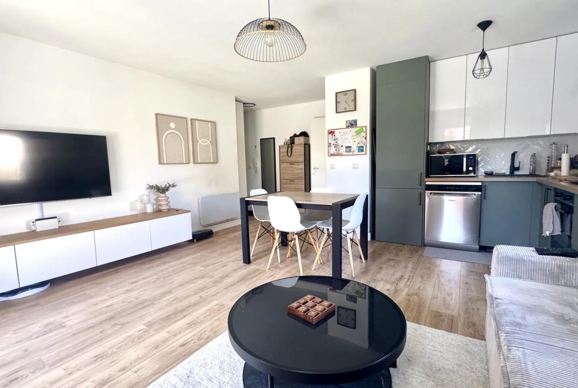 A vendre appartement T3 avec jardin privé à Mantes-la-Ville 