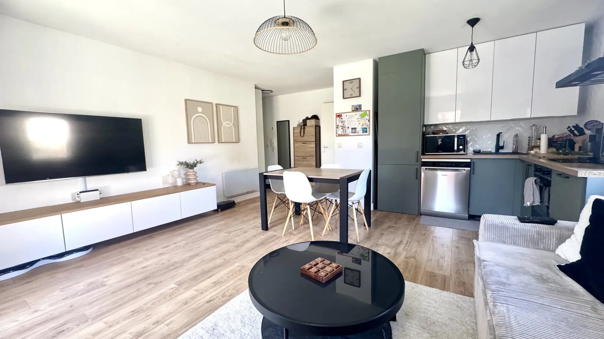 A vendre appartement T3 avec jardin privé à Mantes-la-Ville 