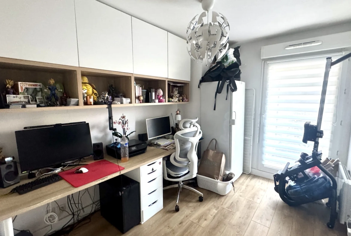 A vendre appartement T3 avec jardin privé à Mantes-la-Ville 