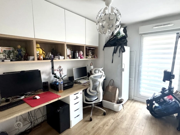 A vendre appartement T3 avec jardin privé à Mantes-la-Ville 