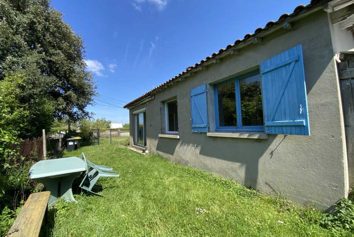 Maison spacieuse avec jardin à Meschers-sur-Gironde, 2 chambres, proche des plages 