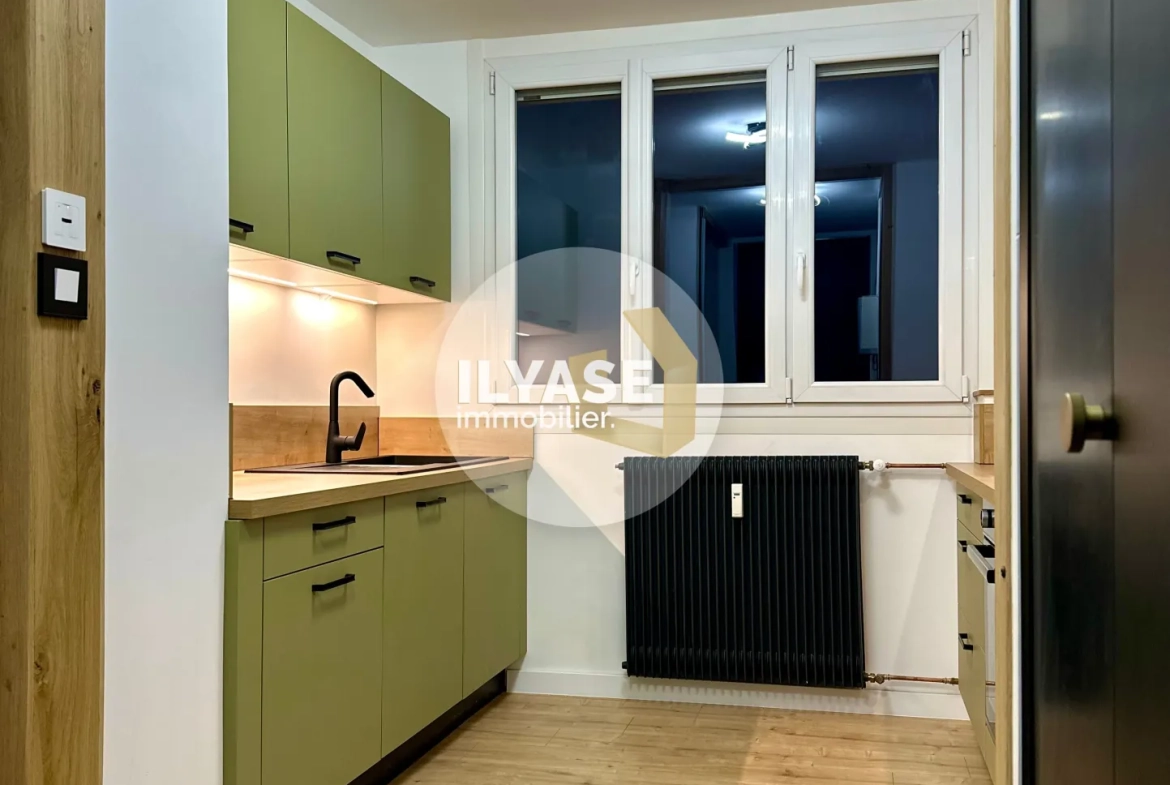 Appartement T2 rénové de 48 m² avec balcon à Chalon-sur-Saône 