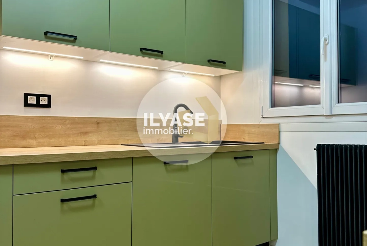 Appartement T2 rénové de 48 m² avec balcon à Chalon-sur-Saône 