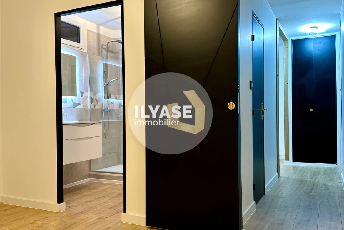 Appartement T2 rénové de 48 m² avec balcon à Chalon-sur-Saône 