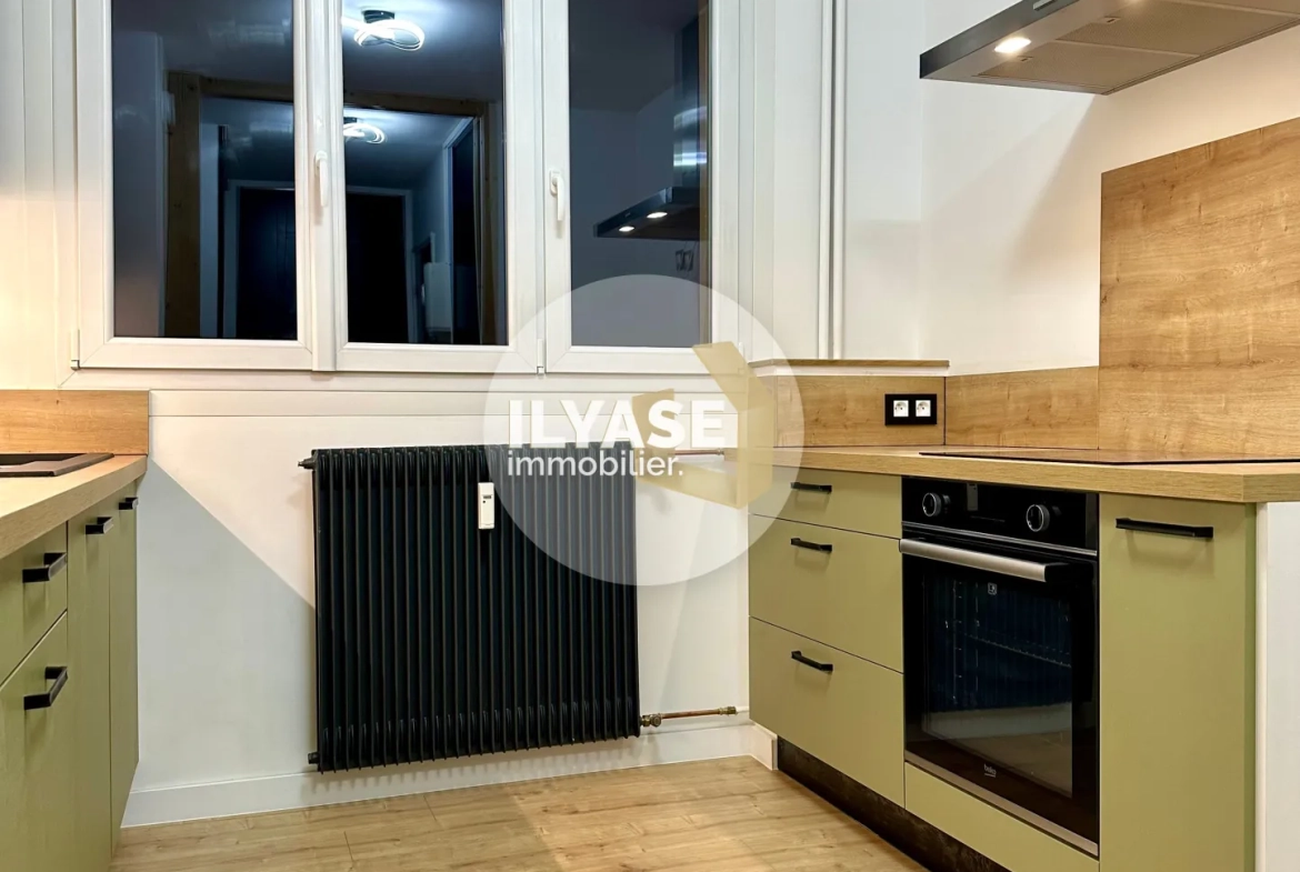 Appartement T2 rénové de 48 m² avec balcon à Chalon-sur-Saône 