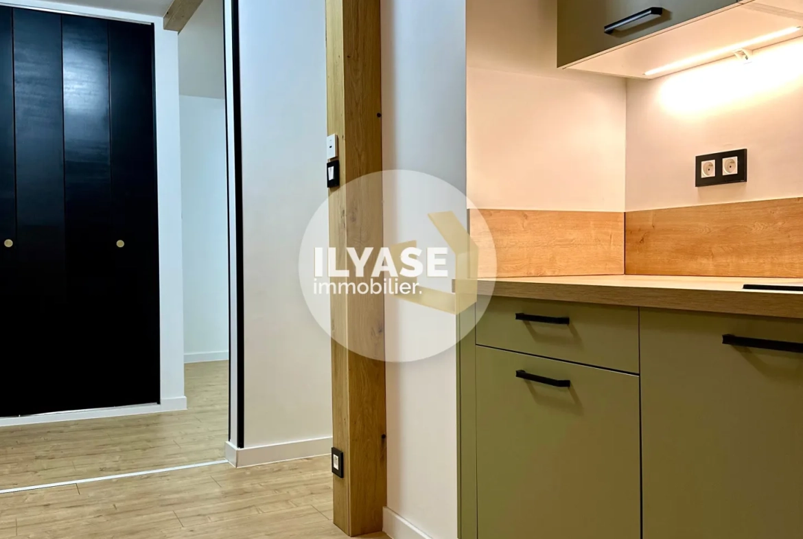 Appartement T2 rénové de 48 m² avec balcon à Chalon-sur-Saône 