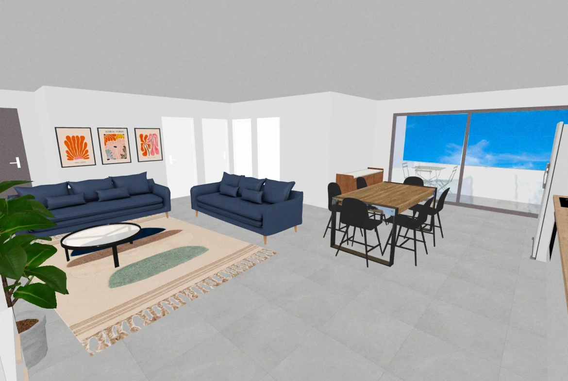 Appartement neuf de 80 m² à Jonquieres avec balcon, cave et parking – Livraison fin 2025 