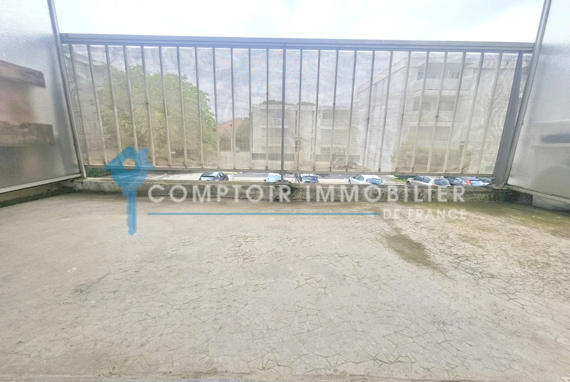 Studio lumineux de 18 m² avec terrasse et parking à Montpellier 