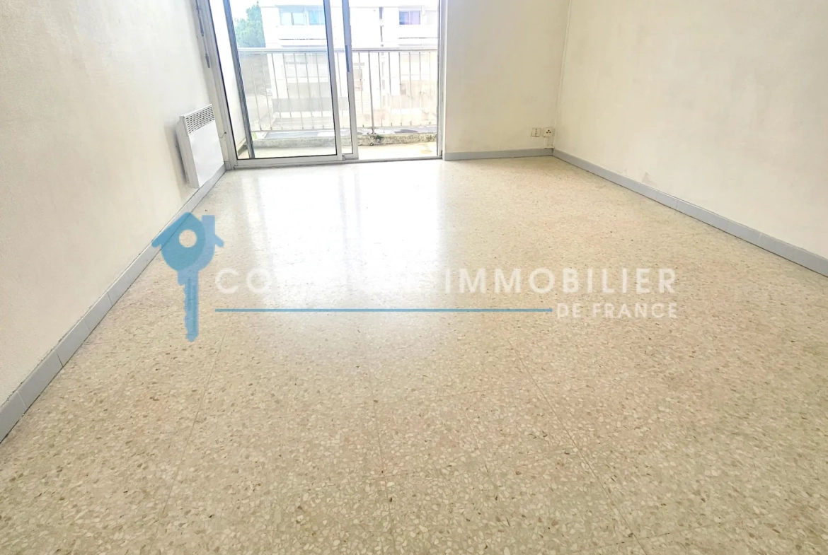 Studio lumineux de 18 m² avec terrasse et parking à Montpellier 