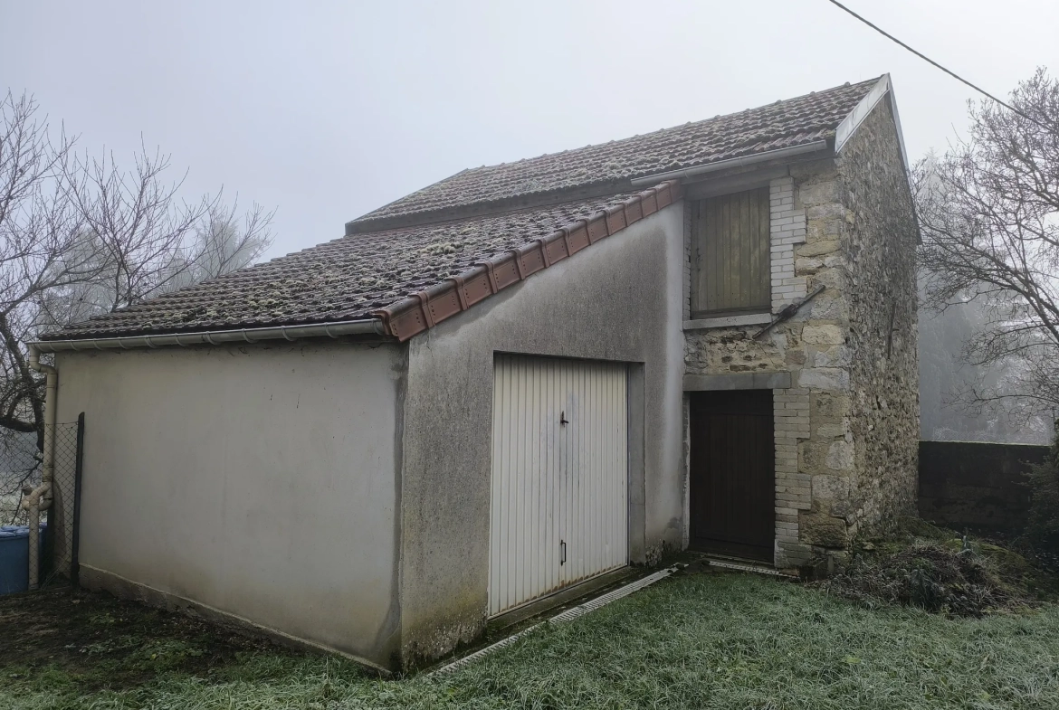 Maison de village de 98 m² à Mont st Pere avec garage et jardin 