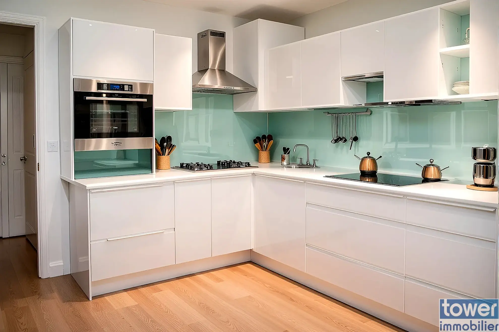 Appartement T5 lumineux de 110 m² au centre-ville de Lorient avec caves et parking 