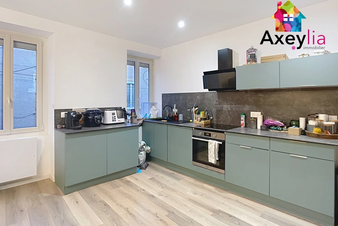 Appartement T2 rénové à Roanne proche Gare avec cave et stationnements gratuits 