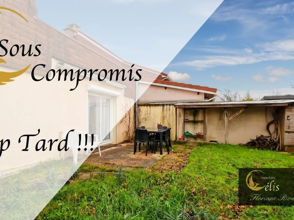 Maison mitoyenne 3 chambres avec garage et potentiel familial à Villefontaine