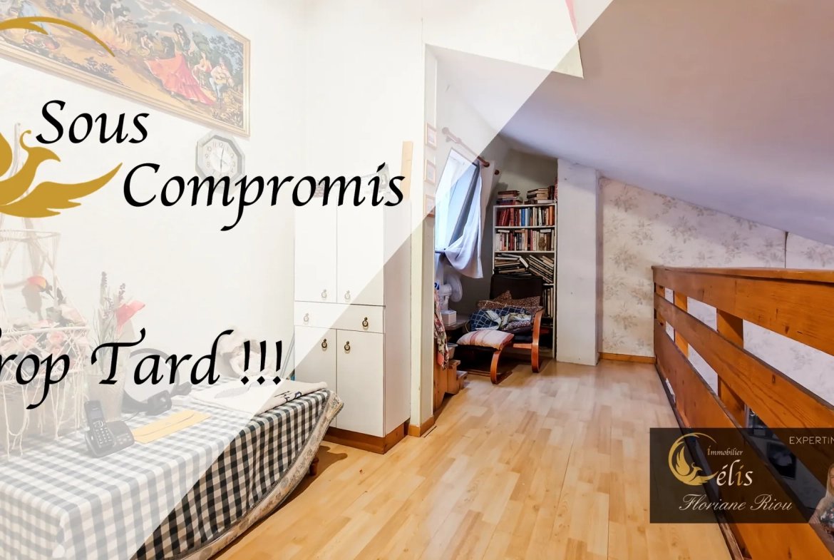 Maison mitoyenne 3 chambres avec garage et potentiel familial à Villefontaine 