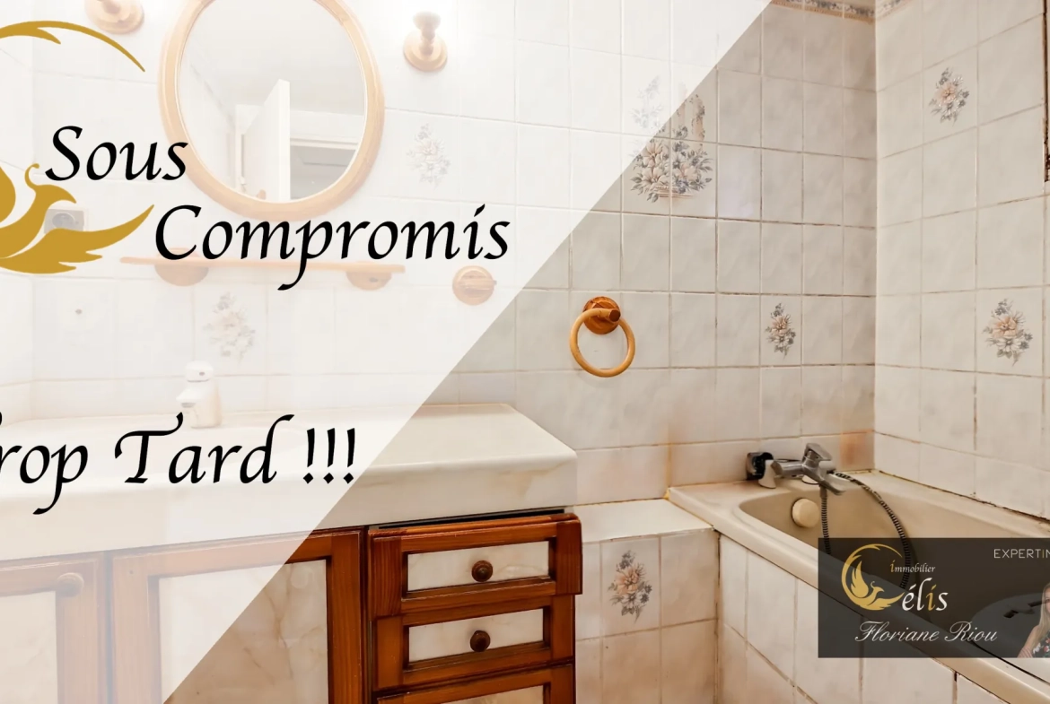 Maison mitoyenne 3 chambres avec garage et potentiel familial à Villefontaine 