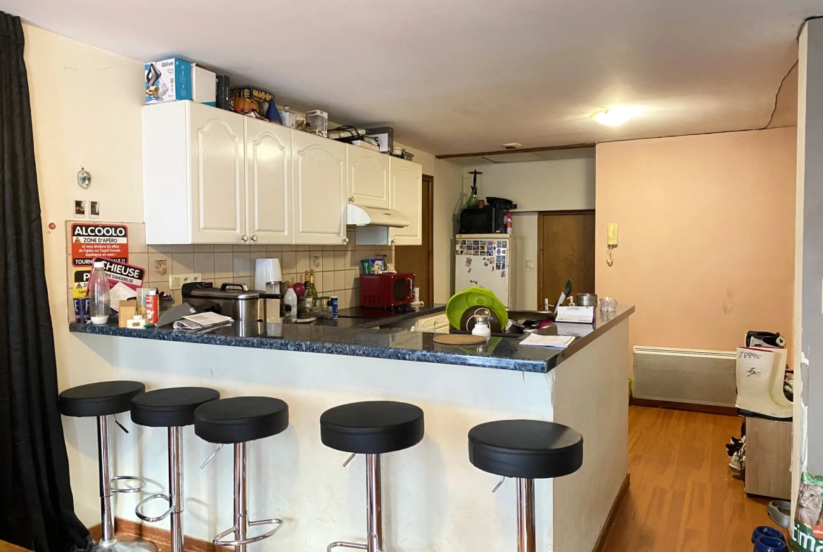 Immeuble de rapport avec local commercial et appartements loués à Courtenay (45) 