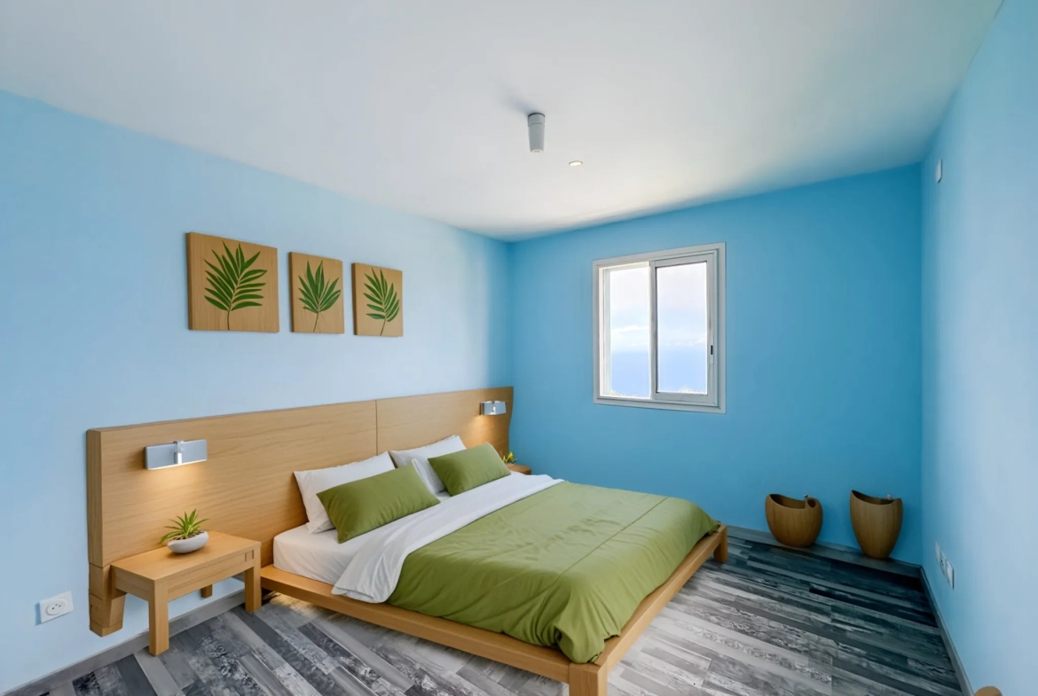 Maison T4 lumineuse avec vue à Trois-Bassins Les Hauts – 90 m² 