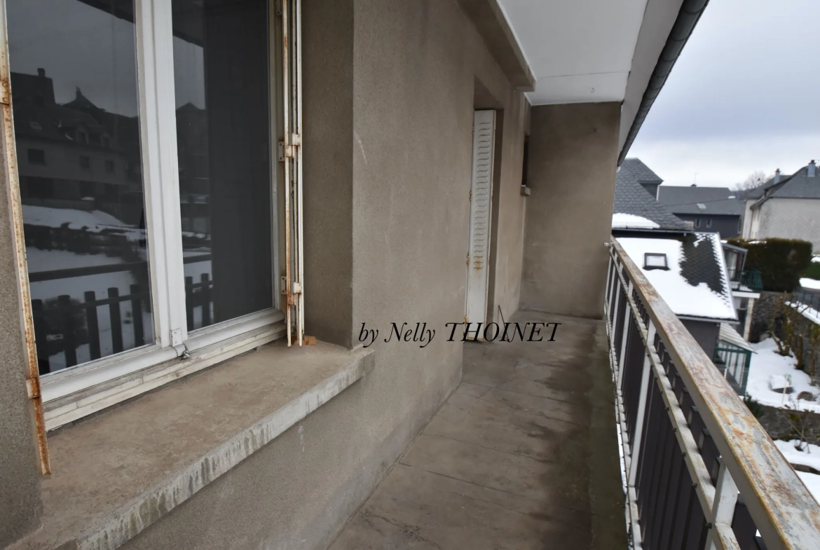 Appartement T3 avec balcon et cave à Besse et Saint-Anastaise dans le parc des Volcans 