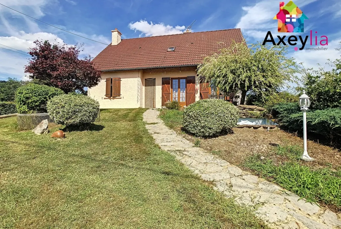 Maison familiale de 140 m² à Saint Agnan avec terrain arboré 