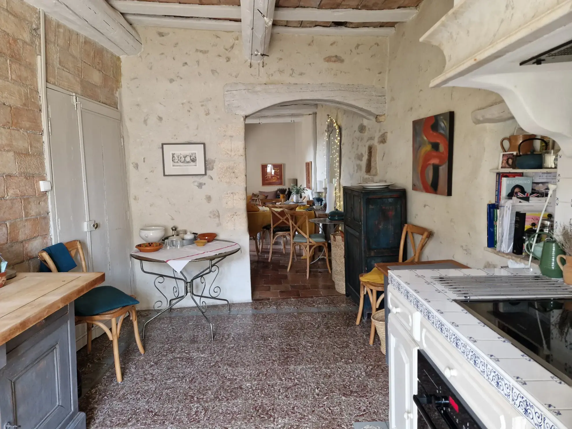 Maison en pierre à vendre à Lecques - 125 m² avec 4 chambres 