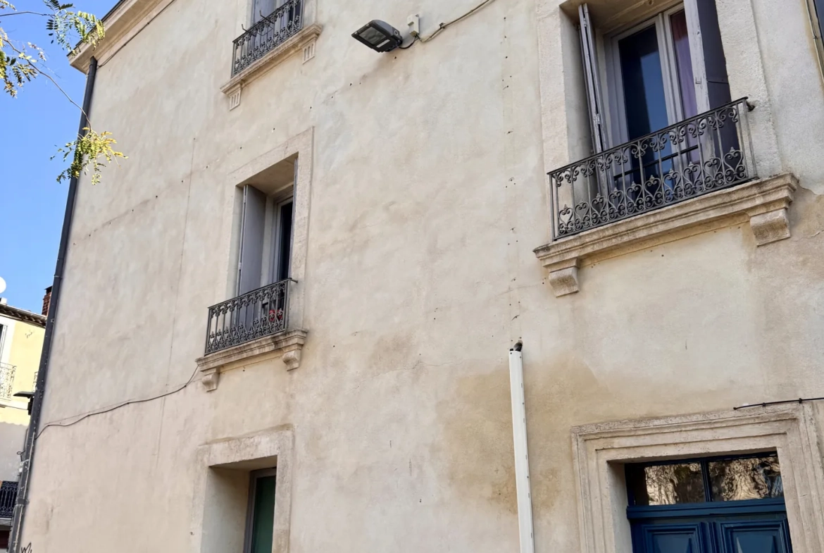 Bel appartement de 86 m² à Montpellier, quartier Figuerolles, avec charme ancien et potentiel locatif 