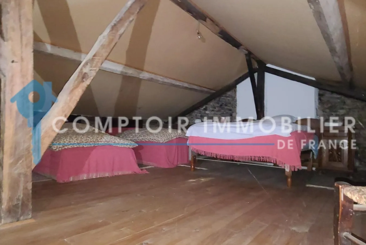 Maison de village à Ferrère (65370) – 70 m², vue montagne, à rénover 