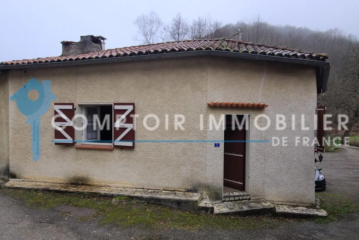Maison de village à Ferrère (65370) – 70 m², vue montagne, à rénover 