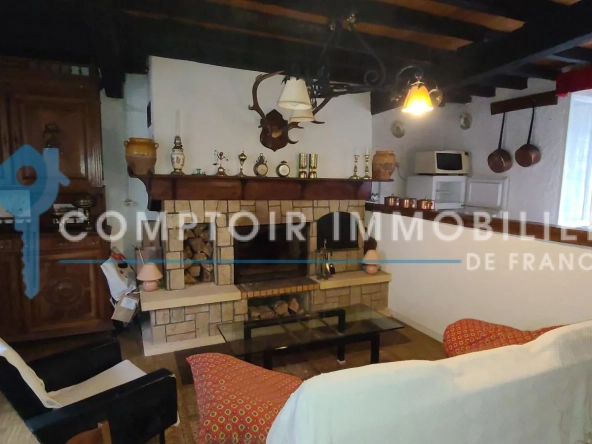 Maison de village à Ferrère (65370) – 70 m², vue montagne, à rénover