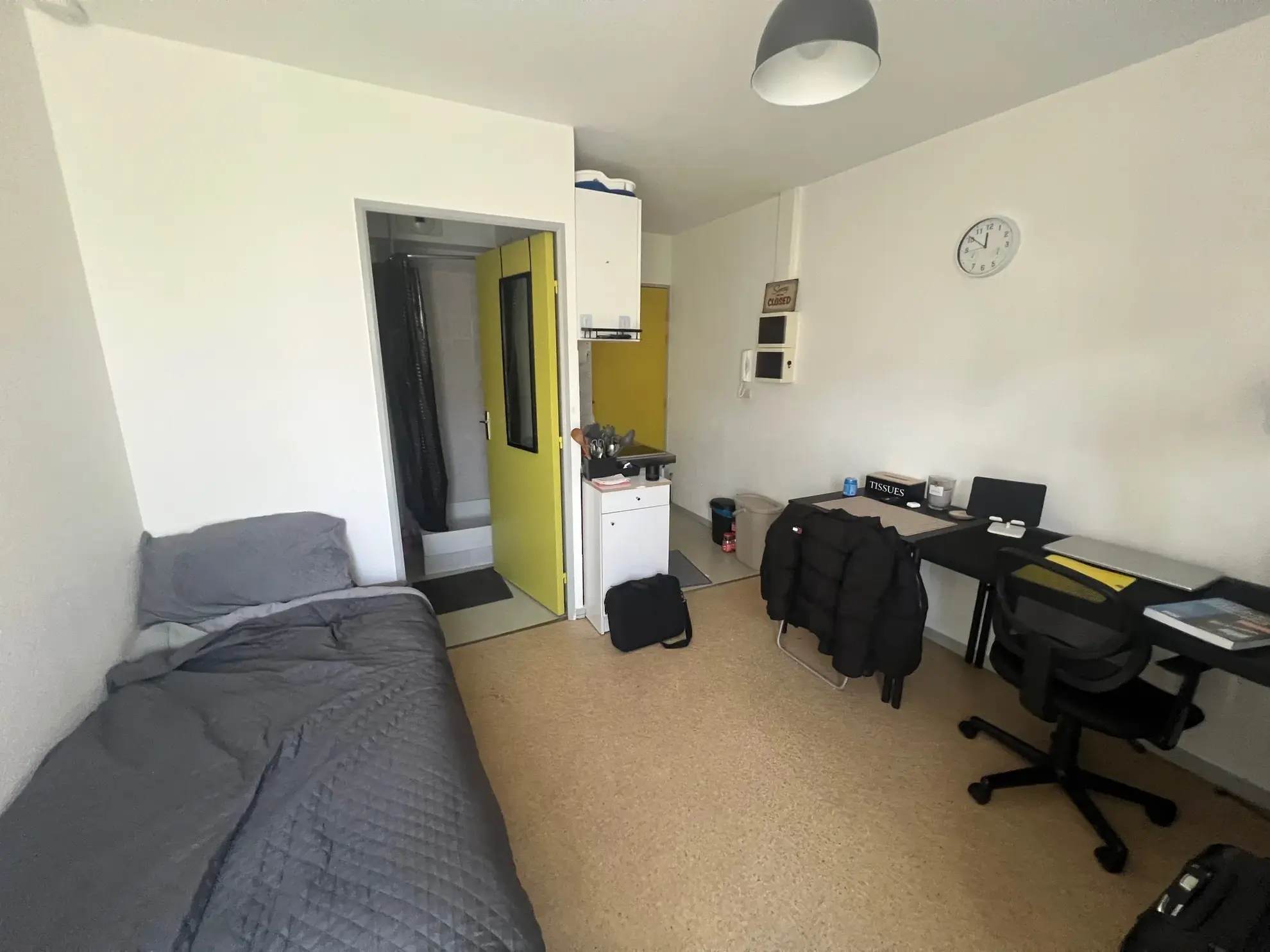 Studio meublé à Rennes avec parking et balcon - Investissement locatif sécurisé 