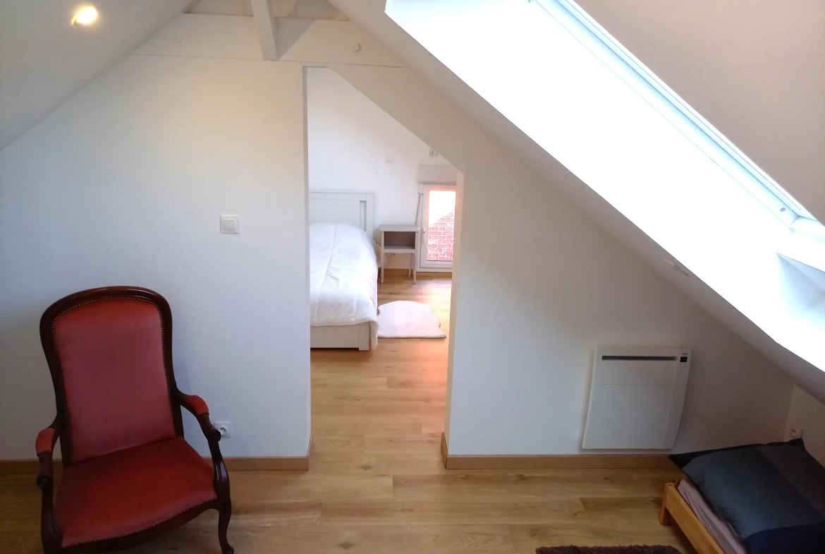 Maison rénovée de 3 pièces à Eu, emplacement exceptionnel, sans travaux, clé en main 