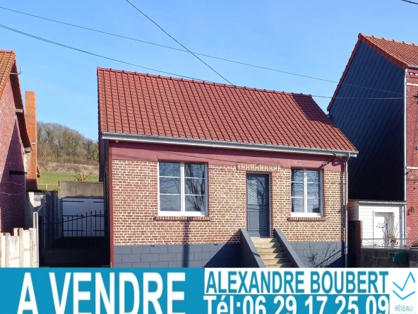 Maison rénovée de 3 pièces à Eu, emplacement exceptionnel, sans travaux, clé en main