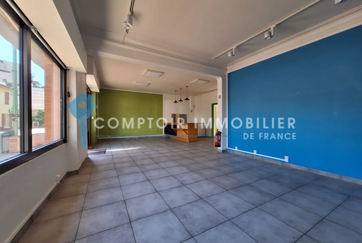 Investissement immobilier à Damiatte avec local commercial, appartement et garage 