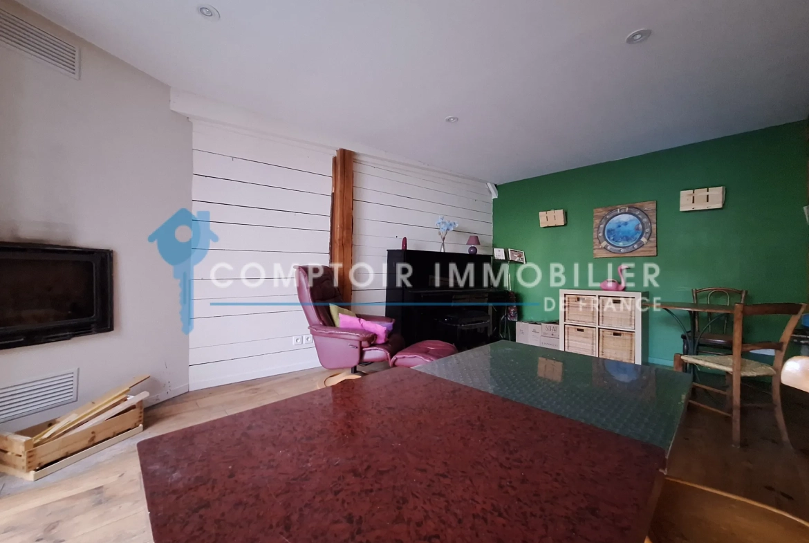 Investissement immobilier à Damiatte avec local commercial, appartement et garage 