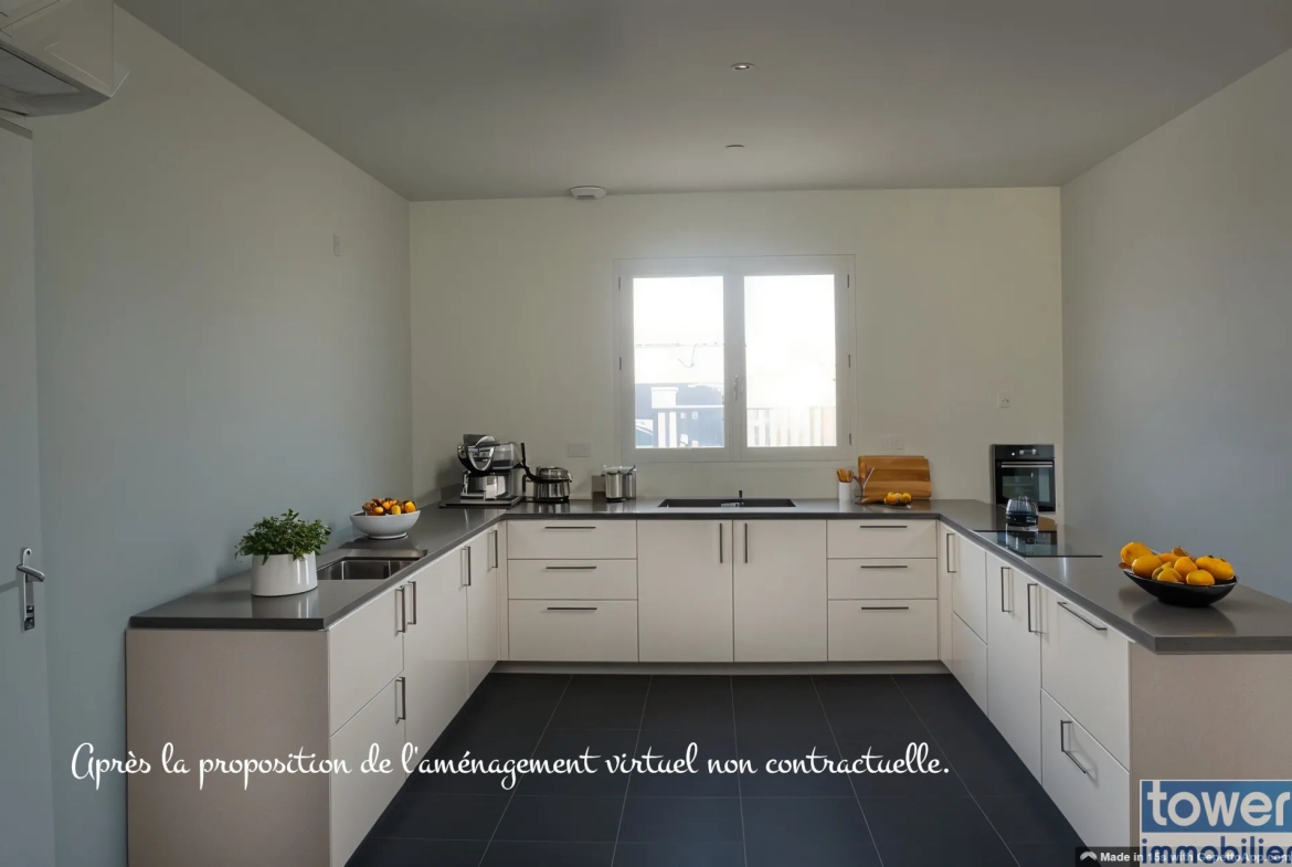 Maison neuve à Nègrepelisse avec 3 chambres, garage et terrain clos 