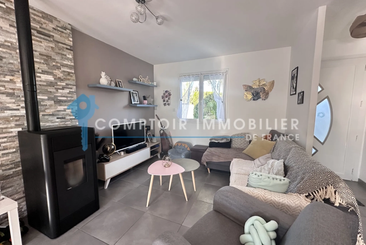 Maison de plain-pied à vendre à Auneau, 5 chambres, 107 m2, proche Paris 