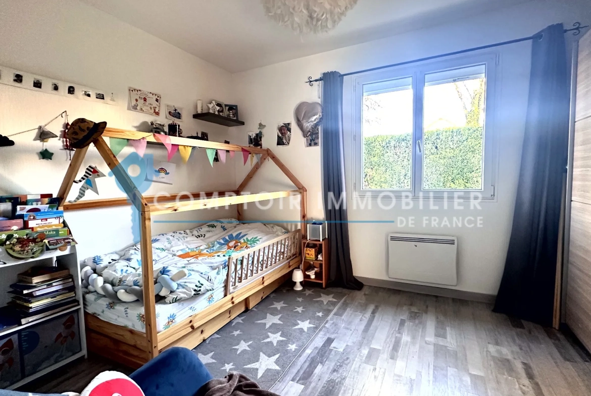 Maison de plain-pied à vendre à Auneau, 5 chambres, 107 m2, proche Paris 
