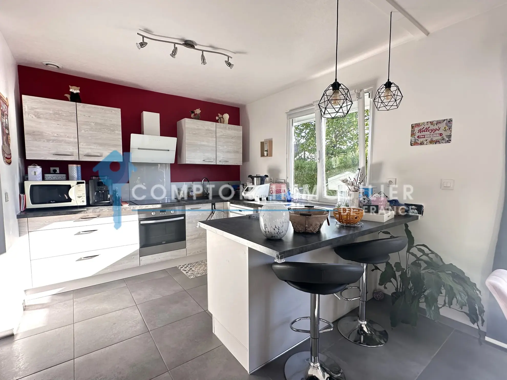 Maison de plain-pied à vendre à Auneau, 5 chambres, 107 m2, proche Paris 